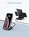 Anker Wireless Charger, PowerWave 7.5 Stand with Internal Cooling Fan, 7.5W for iPhone 11, 11 Pro, 11 Pro Max, Xs Max, XR, XS, X, 8, 8 Plus, 10W for Galaxy S10 S9, Note 10 (with Quick Charge Adapter)