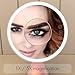 Babyltrl Lighted Makeup Mirror, Rechargeable 9 Inch Vanity Mirror with Bluetooth Speakerphone, 1X/5X Magnifying Mirror, 3 Color Lighting Modes and Dimmable Makeup Mirror with Lights