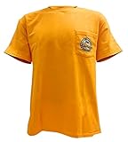 Harley-Davidson Men's Distressed Genuine Chest Pocket Graphic T-Shirt, Gold
