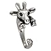New Fashion Jewelry Giraffe Ring Animal Wrap Ring Adjustable Ring - silver Giraffe Ring for Women