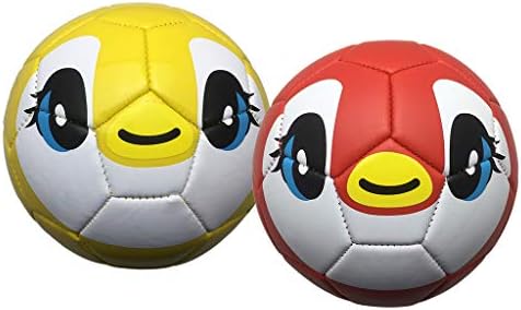 perfeclan 2X Bolas de Fútbol de PU Suave Patraón Lindos Pelota ...