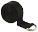 FIT SPIRIT 8ft Fitness Exercise Yoga Strap - Black
