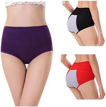 Womens Menstrual Protective Underwear Big Girls Leak Proof Period Panties Postpartum Briefs