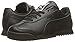 PUMA Roma Sneaker, Black/Black, 1.5 US Unisex Little Kid