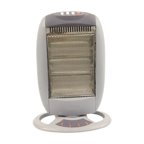 Oscillating Electric Halogen Heater Three Heat Settings 400W 800W 1200W