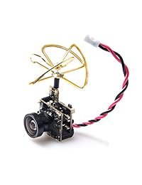 AKK S2 5,8 g 48 CH 25 mW VTX 600TVL 1 3 CMOS AIO FPV cámara con Clover Antena para FPV Drone como Tiny Whoop Blade inductrix etc.