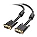 Cable Matters DVI Cable with Ferrites - 25ft, DVI Dual Link Cable
