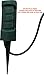 MaxWorks 80710 6-Outlet Double Sided Outdoor Power Stake with Covers-14 AWG x 3C-with Overload Protection-ETL Certified, 6 Ft. Green