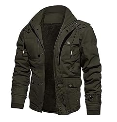 CRYSULLY Men Multi Cargo Pocket Tactical Safari