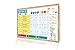2018 Magnetic Reward and Chore Chart, Flexible Dry Erase Board, Family Chores, Behaviour Chart, Multiple Kids, Meal Planner, Bright Colors, Family Chores, Bonus Family Organiser Printables