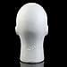Thobu Mannequin Styrofoam Foam Male Manikin Head Model Wig Glasses Hat Display Stand