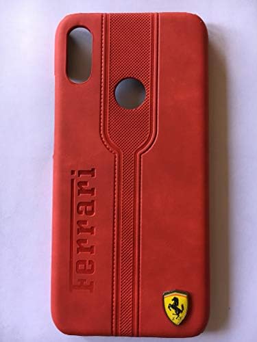 Dee Brand Ferrari Leather Back Cover for Mi Note7 (Red)