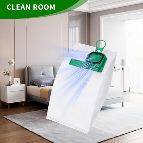 12 Vacuum Cleaner Bags for Vorwerk Kobold VK140 VK150 FP140 FP150 + 2 Filters, Vacuum Cleaner Bags for Vorwerk VK140/VK150/FP140/FP150