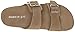 Madden Girl Women's Brando Flat Sandal, Taupe Fabric, 8 M US