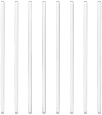 Superlady 24pcs 9.8in glass stirring rod, 6x250mm