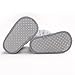 Annnowl Baby Snow Boots Knitted Crib Shoes with Bow 0-18 Months (0-6 Months, Grey)
