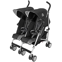 Maclaren Twin Triumph, Black/Charcoal