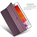 ProCase for iPad 9th/ 8th/ 7th Generation Case 10.2 Inch (2021/2020/2019 Release), 10.2 iPad Case 9th/ 8th/ 7th Gen Cover, Slim Smart Cover with Translucent Hard Shell Back -Purple