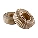 Mini Wood Wheels Treaded Style, 2-3/4 Inch Diameter, Pack of 12, for Crafts and DIY Car Models, by Woodpeckers