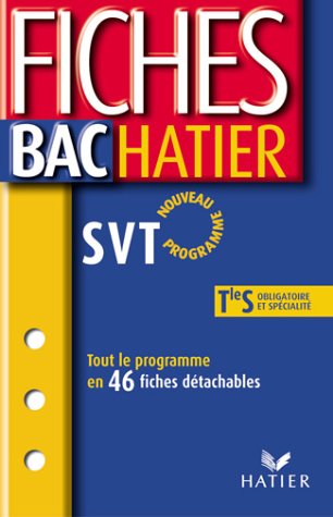 Sciences de la vie et de la terre, terminale S