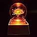 JINGDIAN Crystal LED Galaxy W/Multicolor Lamp Light Ball