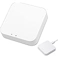 ZigBee 3.0 Hub WiFi & Bluetooth Dual Mode Gateway,Tuya Smart Home Bridge Wireless Remote Controller,Intelligent Bridge Wireless Smart Home Gateway Voice Control via Alexa, Google Home