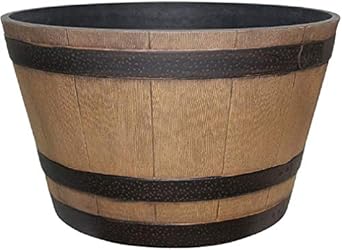 amazon.com : southern patio hdr-055440 whiskey barrel