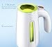 Hilife Steamer Clothes Steamer, Handheld Garment Steamer Clothing, Mini Travel Steamer Fabric Steam Iron 240ml Big Capacity