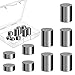 Ruisita 3.25 Ounce Tungsten Weights for Wood Car - Cylinders in Assorted Sizes to Optimize Speed, Compatible With Pinewood Derby