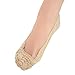 Habiter Women Anti-Slip Lace Sock with Silicone Heel Grip, Ankle Socks,3 Pairs One size Fits US Women Shoe size 5.5-8.5.