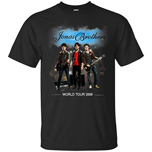 John Stamos Jonas Brothers World Tour 2009 T Shirt for Man
