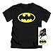 Popfunk Juvenile Batman Classic Logo T Shirt & Stickers (5/6) Black