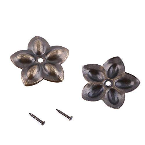 HEEPDD Vintage Upholstery Nails, Antique Bronze Decorative Tacks for Furniture, Sofa, Door, Photo Fixing, Home Craft, 23mm