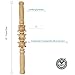 LURE Cellulite Blaster, Muscle Roller Stick & FREE Guide (PDF) for Deep Tissue Fascia and Trigger Point Release Self Massage Tool - 3 Balls, Small 13