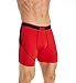 Saxx Mens Kinetic Boxer Briefs Red/Black L