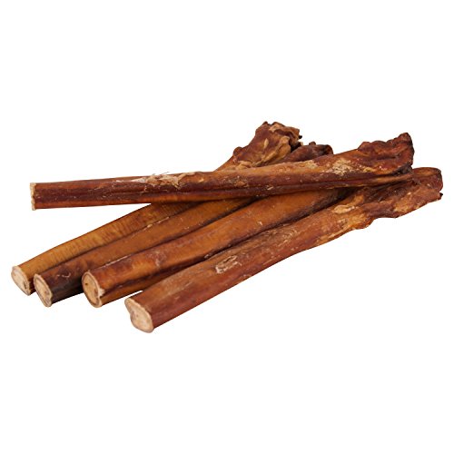 12" straight bully sticks for dogs [x-large thickn…
