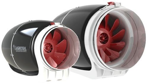 Atmosphere S-600 Vortex S-Line Ultra Quiet Fan, 6, 347 CFM by Vortex