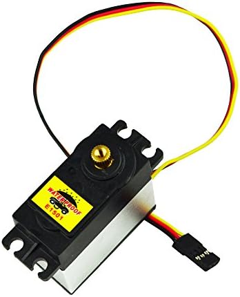 FullFunRC 9KG Metal Gear Servo Waterproof for RC Car, Boat, Plane