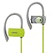 Kaleep G18 Noise Canceling Bluetooth Earhook Headphones with Mic&60 Days Warranty Wireless Sport Earbuds Headset Earclip Earphones In-ear for Running Workout Jogging Driving-Green