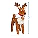 Elf Pets: A Reindeer Tradition with Cuddly Reindeer and Polar Pattern Reversible Saddle Blanket and Socks