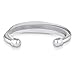 Hollywood Sensation Silver Bracelets for Women Bangle Bracelets : Mandy Sterling Silver Plated Bracelet,925 Sterling Silver Plated Bangle Cuff Bracelet Silver Bracelet for Women