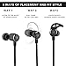 3.5mm Headset - iKross in-Ear 3.5mm Noise-Isolation Stereo Earbuds Headphones with Microphone - Metallic Black for Apple iPhone 7/7 Plus/Samsung Galaxy S8, LG, Smartphone Tablets and More