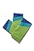 etee Beeswax Food Wraps, Organic Biodegradable and Reusable Alternative to Plastic Wrap, Ziptop Bags and Storage Containers, Each Set Has 1 Small, 1 Medium, 1 Large Wrap, 3 Pack (9 Wraps)