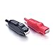ATOPLEE 20PCS Alligator Clips Electrical,20A Insulated Spring Loaded Alligator Clamps,Truck Car Battery Heavy Duty Alligator Clips for Electrical Testing, Circuit Connection, Experiment