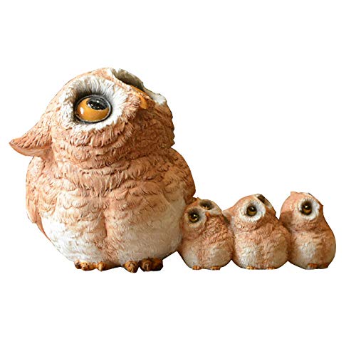 Gemmia Miniature Fairy Garden Owl Figurine- The Greatest Mother's Love