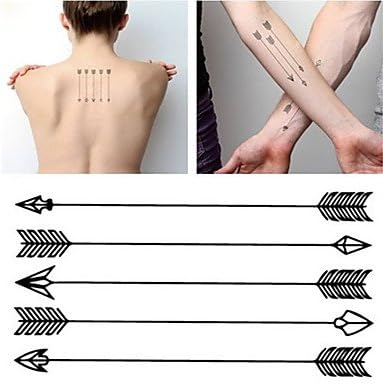 Hjlwst Hc1071 Harajuku étanche Faux Tatouage Homme