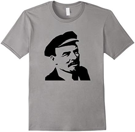 Mens Vladimir Lenin T-Shirt Socialism Tee Medium Slate