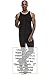 JC DISTRO Hipster Hip Hop Basic Ringer Solid Black Jersey Tank Top Small