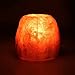 MAYMII·HOME Heavy Duty 6 Pack Large (Approx 2.5lb Each) Natural Himalayan Salt Candle Holder Holders, Hand Carved Himalayan Pink Crystal Rock Tea Light Tealight Candle Holder Himalayan Salt Lamp