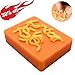 Popping Pimples Funny Gift-Stress Relief Novelty Toy Peach Pimple Popping Funny Toy Stop Picking Your Face White Elephant Gag Gifts Funny for Christmas(yellow)